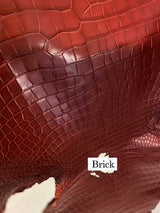 Cookie Shoulder Bag Croco Pearl Grey