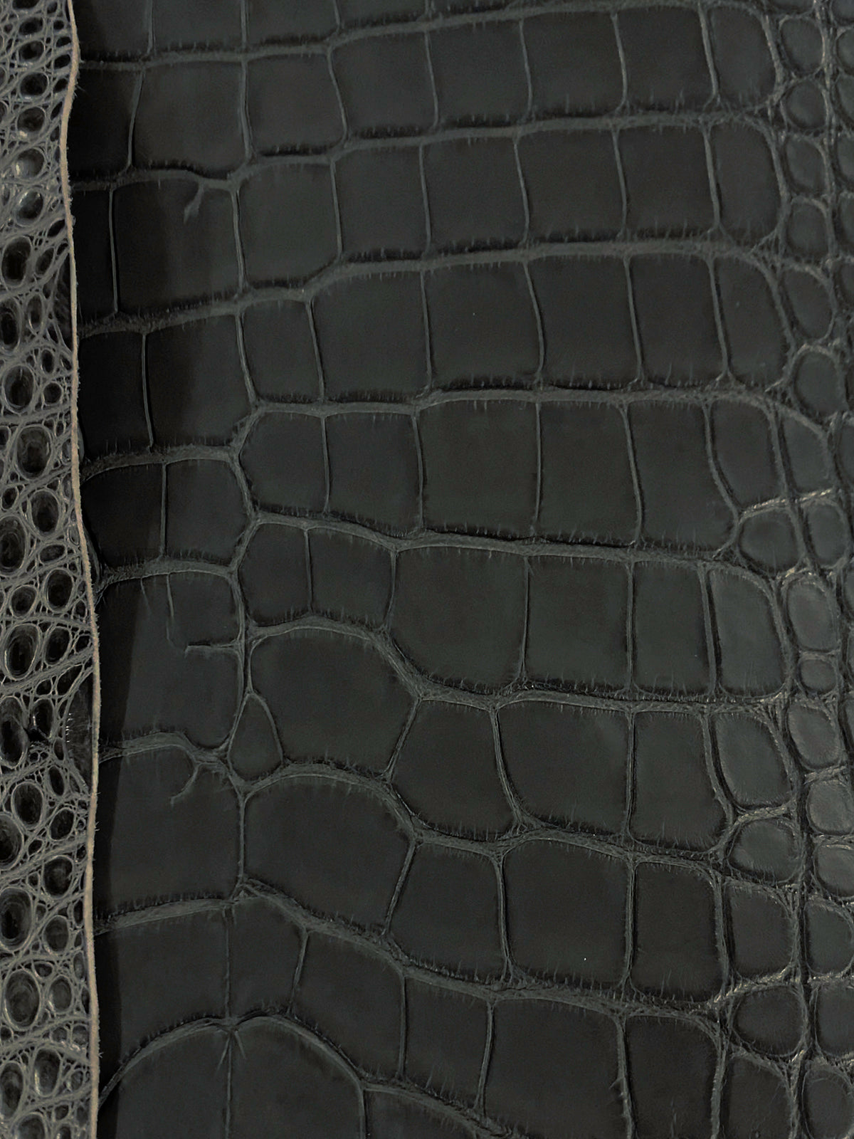 Cookie Shoulder Bag Croco Pearl Grey