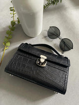 Cookie Bag 22 Croco Black
