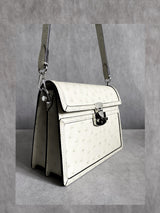 Cookie Shoulder Bag Autruche Angora
