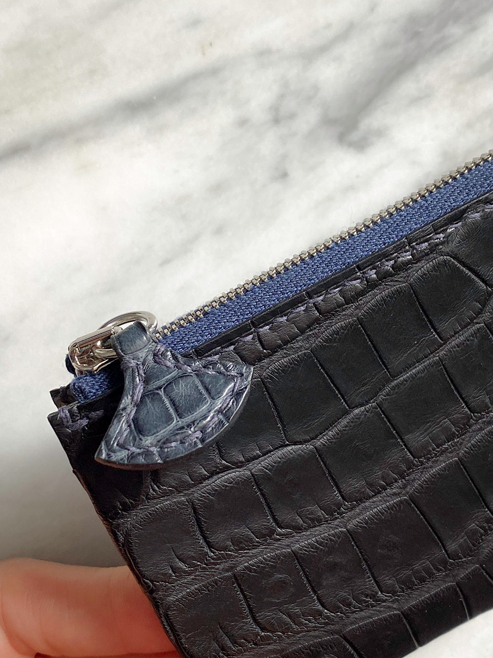 Dotty Porte-monnaie Noir/Bleu Marine PL