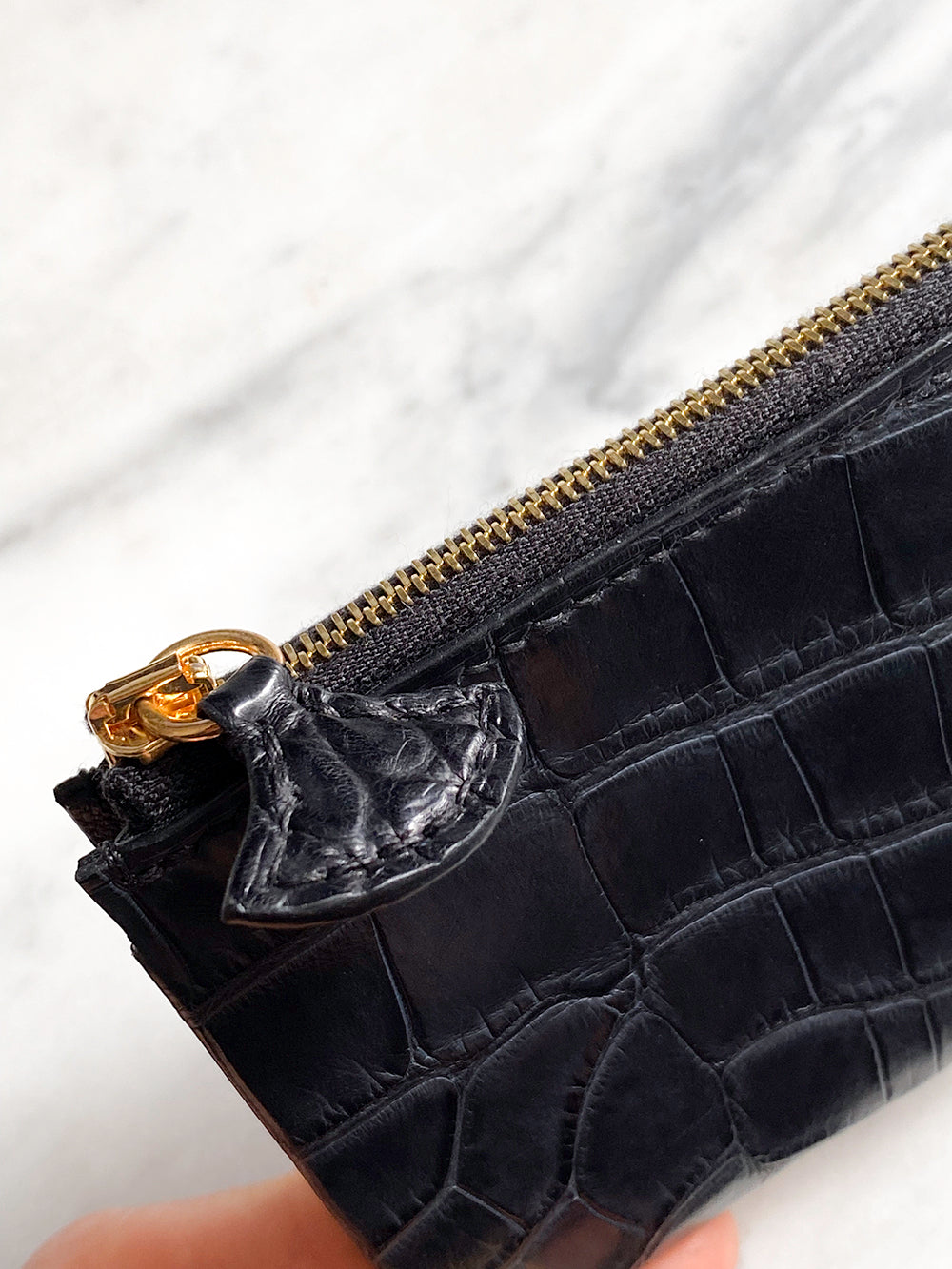 Dotty Porte-monnaie Noir/Bleu Marine GOLD